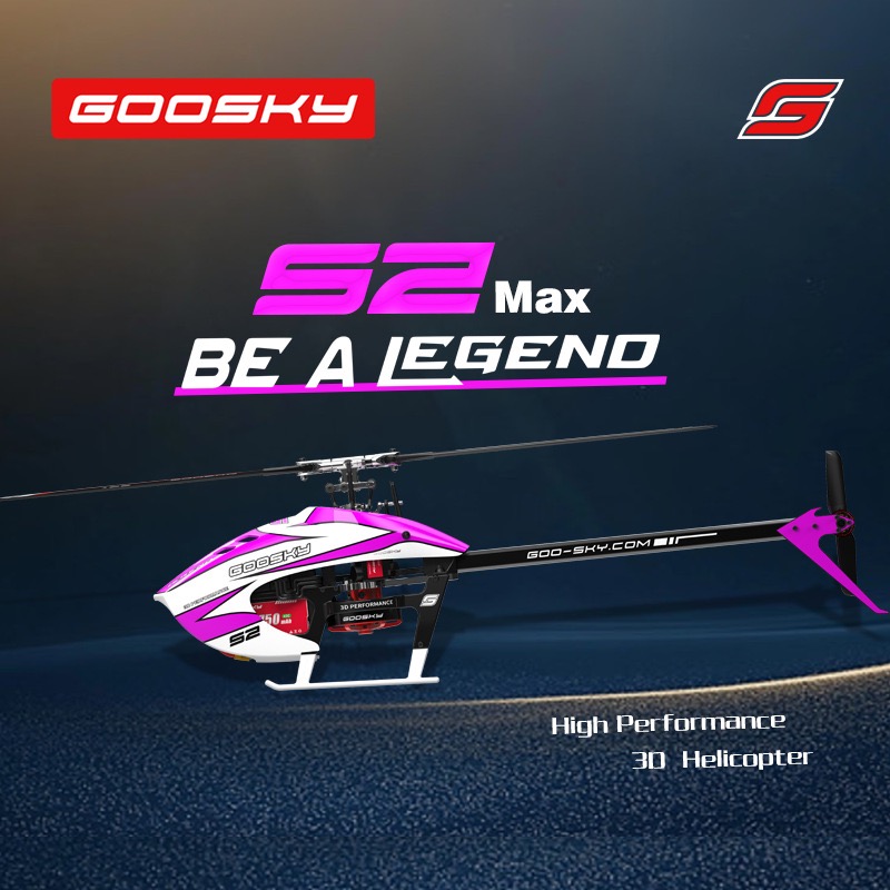 GOOSKY S2 Max Model Aircraft B - Rc Helicopter Gyro ulasan dan harga