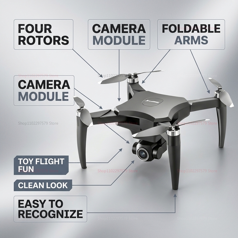 YL01 Mini Drone 8K Camera Prof - Rc Helicopter Large ulasan dan harga