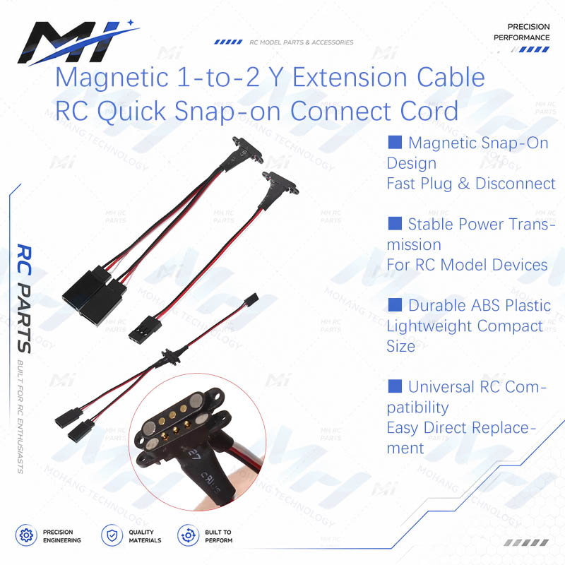 Magnetic 1-to-2 Y Extension Ca - Rc Helicopter Battery ulasan dan harga